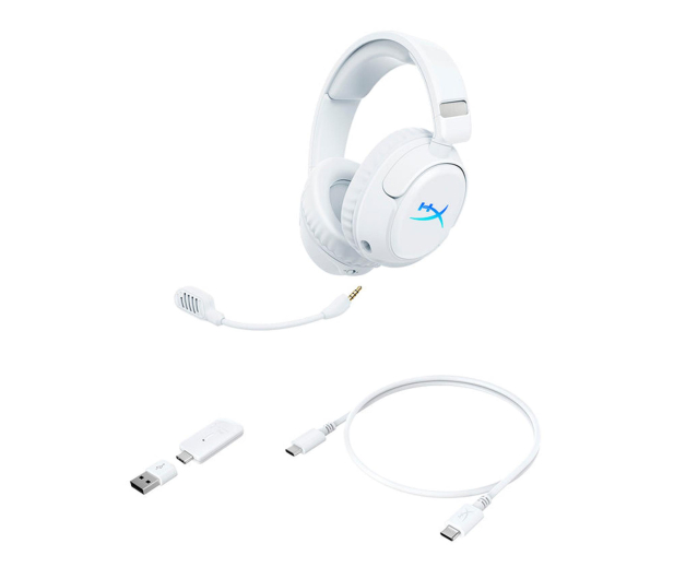 HYPERX Cloud Flight 2 Wireless White B5VC5AA - 1502956 - zdjęcie 6